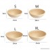 Round Natural Rattan Wood Bread Proofing Basket Bowl Storage Hamper Trays for Bread and Dough Medium - B078H89J9L